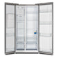 FORNO Salerno 36" 20 cu. ft. Side-by-Side Built-In Refrigerator with Water and Ice Dispenser, FFRBI1844-36SB