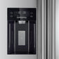 FORNO Salerno 36" 20 cu. ft. Side-by-Side Built-In Refrigerator with Water and Ice Dispenser, FFRBI1844-36SB