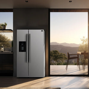 Forno Appliance Package - 36" Gas Range and 36" Refrigerator with Ice Maker, FBDL-019-02CAUS
