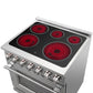 FORNO Massimo 30" 4.32 cu. ft. Freestanding Electric Range with 5 Elements, FFSEL6020-30