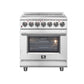 FORNO Massimo 30" 4.32 cu. ft. Freestanding Electric Range with 5 Elements, FFSEL6020-30