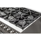 FORNO Massimo 48″ 6.58 cu. ft. Freestanding Dual Fuel Range with 8 Burners, FFSGS6125-48
