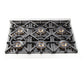 FORNO Capriasca 36" 5.36 cu. ft. Dual Fuel Range with 6 Italian Burners in Stainless Steel, FFSGS6187-36