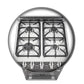 FORNO Breno 24" 2.3 cu. ft. Freestanding Gas Range with 4 Sealed Burners in Stainless Steel, FFSGS6272-24