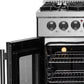 FORNO Galiano 30" 4.32 cu. ft. Dual Fuel Range with French Door in Stainless Steel, FFSGS6356-30
