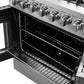 FORNO Galiano 30" 4.32 cu. ft. Dual Fuel Range with French Door in Stainless Steel, FFSGS6356-30