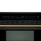 FORNO Espresso Oliena 30" 1.6 cu. ft. Built-In Microwave Oven in Black with Antique Brass Handles, FMWDR3093-30BLK
