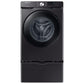 Samsung WF51CG8000AV 5.1 cu. ft. Extra-Large Capacity Smart Front Load Washer with Vibration Reduction Technology+ in Brushed Black