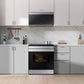 Samsung NSI6DG9300SR Bespoke 6.3 cu. ft. Smart Slide-In Induction Range with Anti-Scratch Glass Cooktop & Air Fry in Stainless Steel