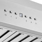 FORNO Coppito 36" 1,200 CFM Island Range Hood in Stainless Steel, FRHIS5129-36
