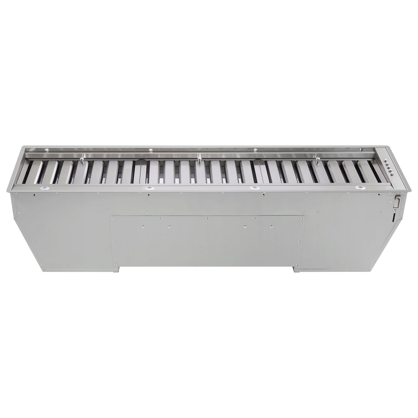 FORNO Frassanito 48" 1,200 CFM Recessed Range Hood with Baffle Filters, FRHRE5346-48