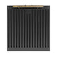 FORNO Espresso Bari 30" 400 CFM Under Cabinet Range Hood in Black with Antique Brass Handles, FRHUC5255-30BLK