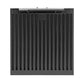 Forno Espresso Package - 30" Electric Range, Range Hood, Refrigerator and Dishwasher in Black with Silver Handles