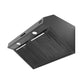 Forno Espresso Package - 30" Electric Range, Range Hood and Refrigerator in Black with Antique Brass Handles, FBDL-001-02US