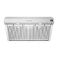 Forno Espresso Package - 30" Electric Range and Range Hood in Stainless Steel with Silver Handles, FBDL-002-01US