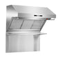 Forno Appliance Package - 36 Inch Dual Fuel Range, Wall Mount Range Hood, 60 Inch Refrigerator, AP-FFSGS6156-36-4