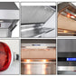Forno Appliance Package - 36 Inch Dual Fuel Range, Wall Mount Range Hood, Dishwasher, AP-FFSGS6156-36-2