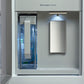 Samsung RF23DB9900QD Bespoke Counter Depth 4-Door Flex™ Refrigerator (23 cu. ft.) with AI Family Hub™+ and AI Vision Inside™ in Stainless Steel