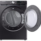 Samsung DVG51CG8000V 7.5 cu. ft. Smart Gas Dryer with Sensor Dry in Brushed Black
