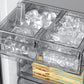 Samsung RF23DB9600QL Bespoke Counter Depth 4-Door Flex™ Refrigerator (23 cu. ft.) with Beverage Center ™ in Stainless Steel - (with Customizable Door Panel Colors)