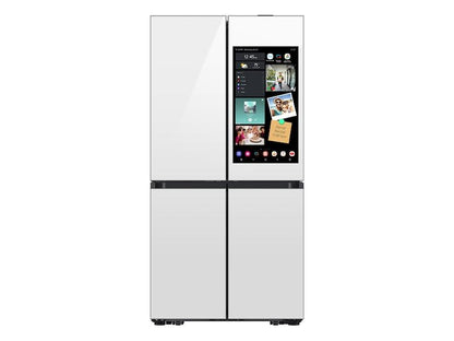 Samsung RF29DB990012 Bespoke 4-Door Flex™ Refrigerator (29 cu. ft.) with AI Family Hub™+ and AI Vision Inside™ in White Glass