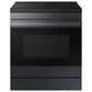 Samsung NSI6DG9500MT Bespoke 6.3 cu. ft. Smart Slide-In Induction Range with Ambient Edge Lighting™ & Air Sous Vide in Matte Black Steel