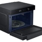 Samsung MC12DB8700CK 1.2 cu. ft. Countertop Microwave with Power Convection in Black Glass