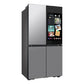 Samsung RF23DB9900QD Bespoke Counter Depth 4-Door Flex™ Refrigerator (23 cu. ft.) with AI Family Hub™+ and AI Vision Inside™ in Stainless Steel