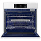 Samsung NV51CB700S12AA Bespoke 30" White Glass Single Wall Oven with AI Pro Cooking™ Camera