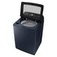 Samsung WA54CG7150ADA4 5.4 cu. ft. Smart Top Load Washer with Pet Care Solution and Super Speed Wash in Brushed Navy