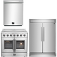 Forno Package - 36" Electric French Door Range, Refrigerator and Dishwasher, AP-FFSEL6917-36-3PK-3