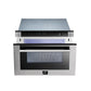 Forno Appliance Package - 48" Dual Fuel Range, Range Hood, 60" Refrigerator, Dishwasher, Microwave Drawer, Wine Cooler