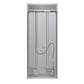 FORNO Gallipoli 35" 17.5 cu. ft. French Door Built-In Refrigerator in Stainless Steel with Ice Maker and Grill Trim Kit, FFFFD1974-35SG