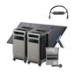 2× Anker SOLIX <b>F3800</b> + Double Power Hub + Home Backup Kit (Transfer Switch + Cable)