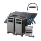 2× Anker SOLIX <b>F3800</b> + Double Power Hub + Home Backup Kit (Transfer Switch + Cable)