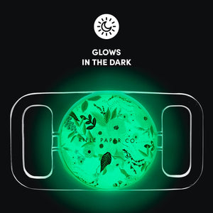 Rifle Paper Co. AirTag Case for Dog Collars (Garden Party Blue) - AirTag Case