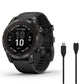 Garmin Fenix 7 Pro Sapphire Solar | Solar Powered Smartwatch w/ ECG