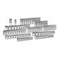 GearWrench 80932 165 Pc. 1/4", 3/8" & 1/2" Drive 6 Point Standard & Deep SAE/Metric Mechanics Tool Set