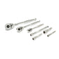 GearWrench 80932 165 Pc. 1/4", 3/8" & 1/2" Drive 6 Point Standard & Deep SAE/Metric Mechanics Tool Set