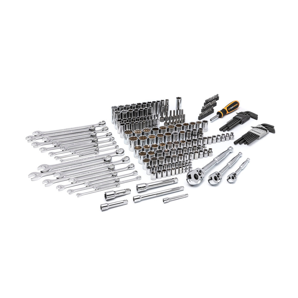 GearWrench 80940 219 Pc. Mechanics Tool Set in 3 Drawer Storage Box