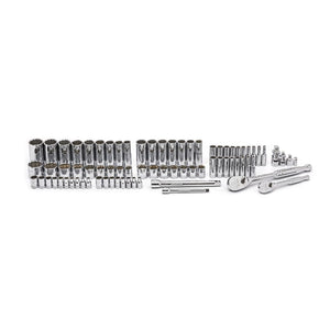 GearWrench 80948 76 Pc. 1/4" & 3/8" Drive 12 Point Standard & Deep SAE/Metric Mechanics Tool Set