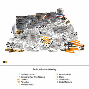 GearWrench 89060 613 Pc. Master Mechanics Hand Tool Set