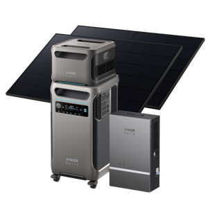 Anker SOLIX <b>F3800</b> + Expansion Battery + Smart Home Power Kit + 2× 410W Rigid Solar Panels