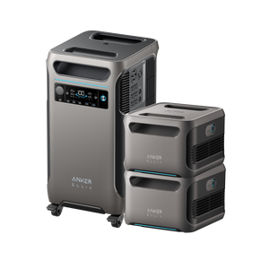 Anker SOLIX F3800 + 2× Expansion Battery