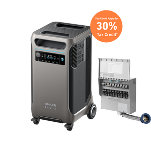 Anker SOLIX <b>F3800</b> + Home Backup Kit (Transfer Switch + Cable)