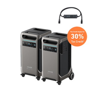 2× Anker SOLIX <b>F3800</b> + Double Power Hub - Black Friday