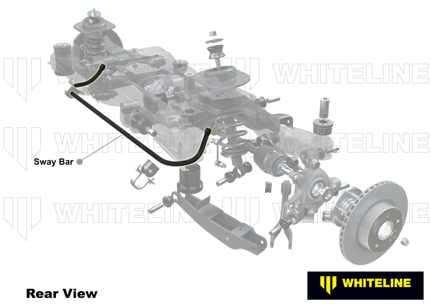 Rear Sway bar - 27mm XX heavy duty blade adjustable MOTORSPORT