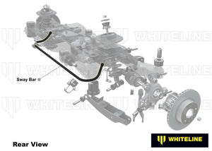 Rear Sway bar - 27mm XX heavy duty blade adjustable MOTORSPORT