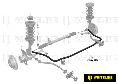 Front Sway bar - 24mm heavy duty blade adjustable