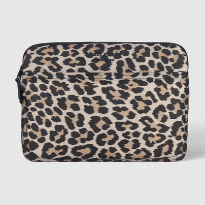 kate spade new york Classic Leopard Puffer Sleeve - Laptop Sleeve 16"